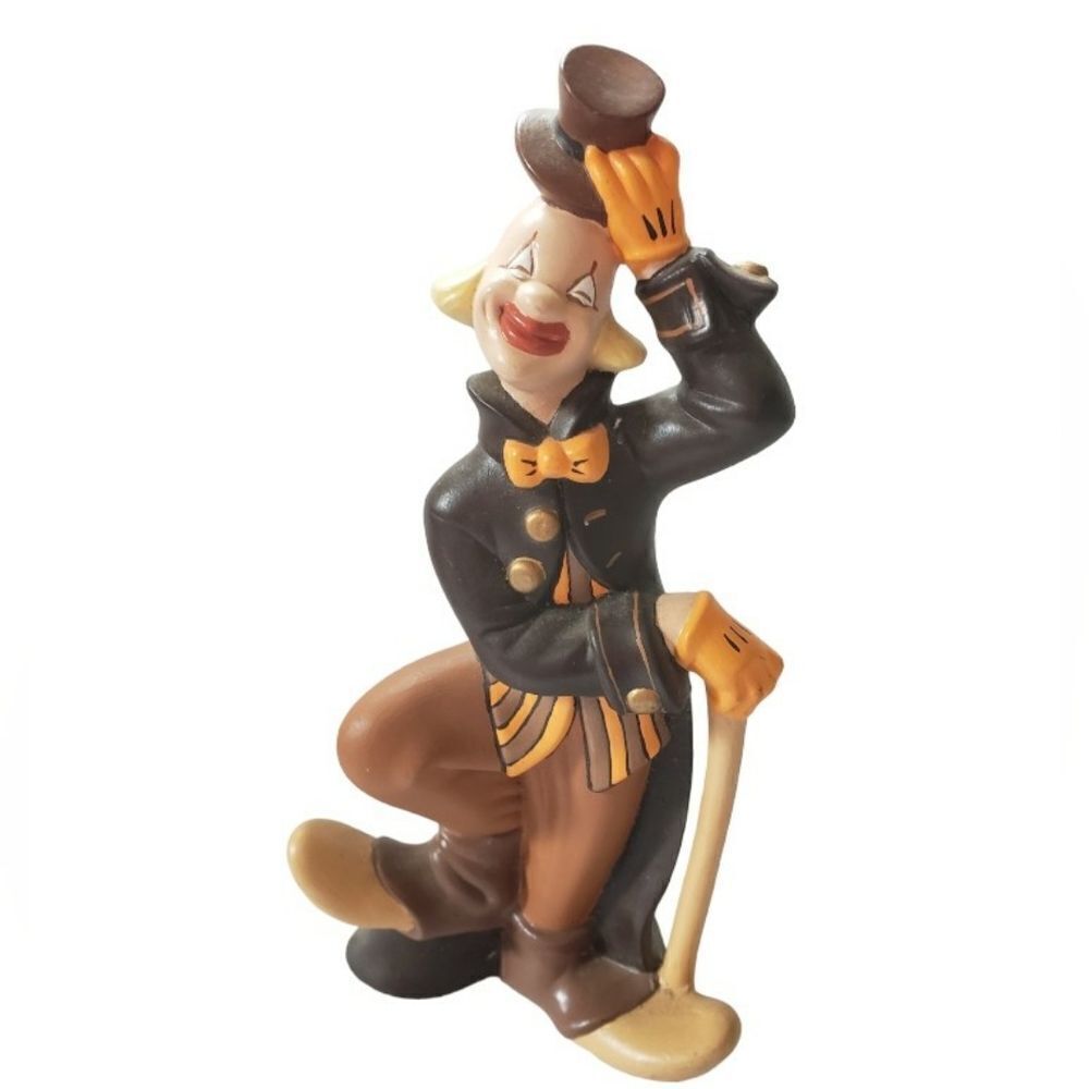 Clown, Vintage Atlantic Mold Ceramic Collectable